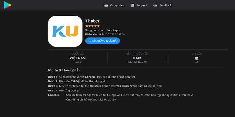 Tải app Android đơn giản