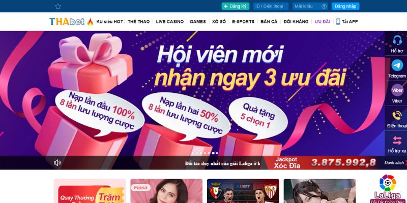 Truy cập website để đăng nhập tài khoản